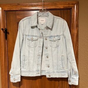 Old Navy Light Denim Jean Jacket, Size Small